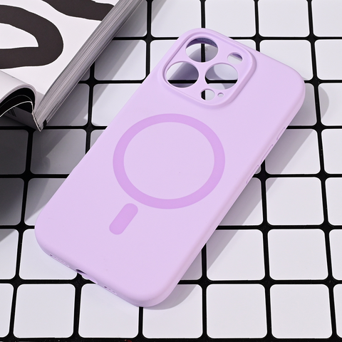 Zastitna futrola Magsafe Pure color - iPhone 16 Pro lila.