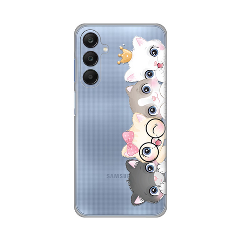 PRINT silikonska futrola skin (ultra tanka) - Samsung A256 Galaxy A25 5G Cats.