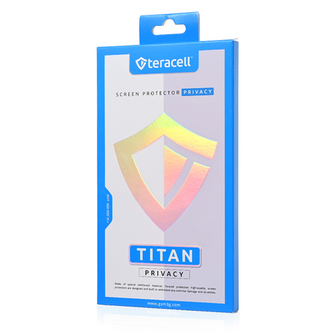 Zastitno staklo Tempered glass (zastitno staklo za ekran) Privacy Teracell Titan 2.5D - Samsung A525F/A526B/A528B Galaxy A52 4G/A52 5G/A52s crni.