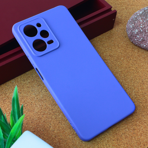 Teracell GIULIETTA silikonska futrola - Xiaomi Redmi Note 12 5G (EU) mat ljubicasta.