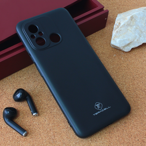 Teracell silikonska futrola skin (ultra tanka) - Xiaomi Redmi 12C mat crna.