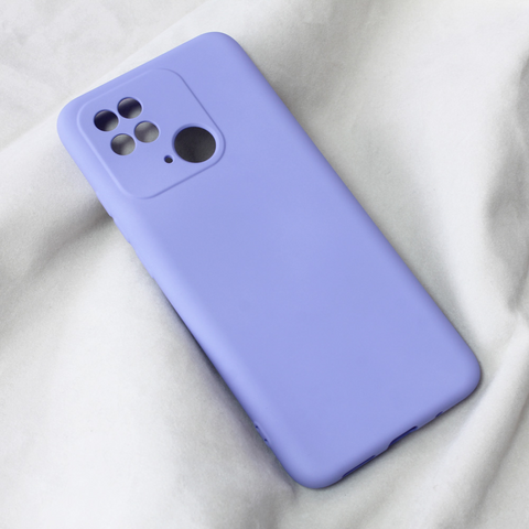 Zastitna futrola Teracell Soft Velvet - Xiaomi Redmi 10C ljubicasta.