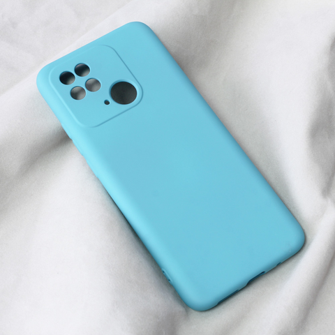 Zastitna futrola Teracell Soft Velvet - Xiaomi Redmi 10C mint.