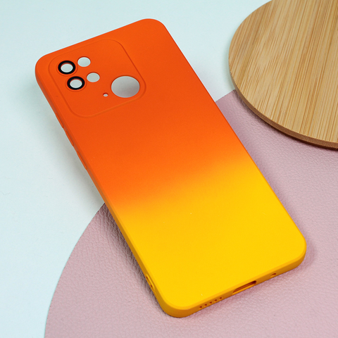 Zastitna futrola Rainbow Spring - Xiaomi Redmi 10C narandzasto zuta.