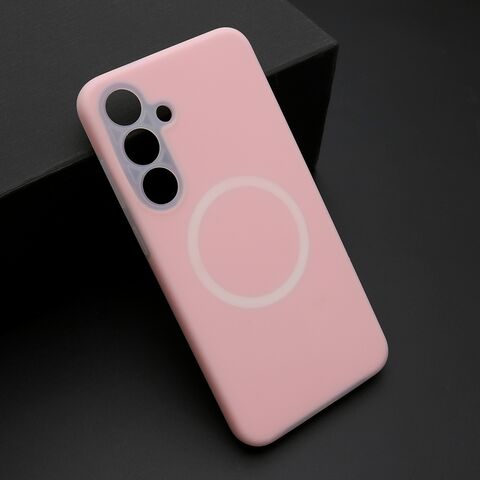 Zastitna futrola PASTEL COLOR MagSafe - Samsung S936 Galaxy S25 Plus 5G roze (MS).