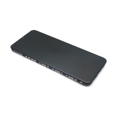 LCD ekran (displej) - Samsung A025G/M025 Galaxy A02S/M02S + Touch screen + okvir black (163mm-crni flet) Full ORG (GH81-20181A) (MS).