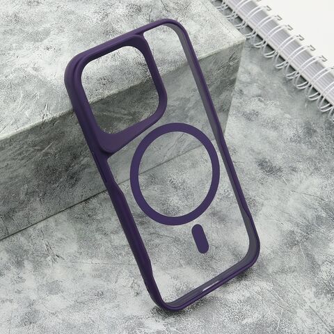 Zastitna futrola GRIP GUARD MagSafe - iPhone 15 Pro (6.1) ljubicasta (MS).