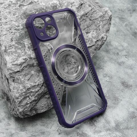 Zastitna futrola LENS MAGSAFE - iPhone 14 (6.1) ljubicasta (MS).