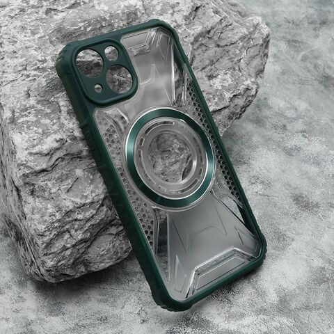 Zastitna futrola LENS MAGSAFE - iPhone 15 zelena (MS).