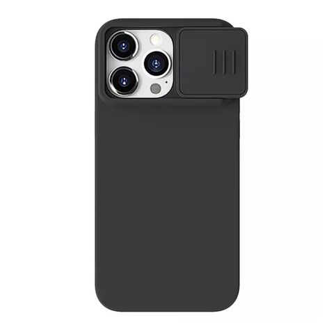 Zastitna futrola Nillkin Cam Shield Silky - iPhone 15 Pro Max (6.7) crna (MS).