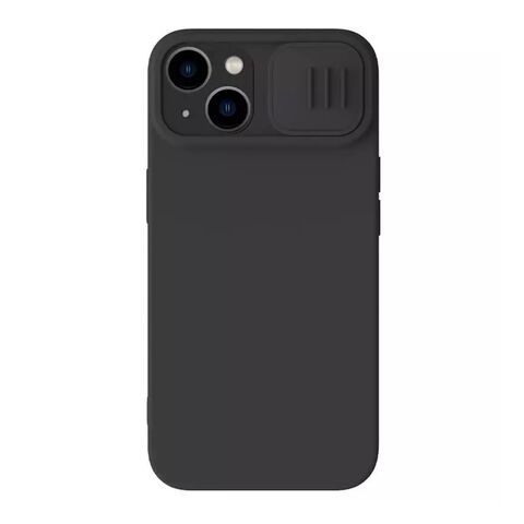 Zastitna futrola Nillkin Cam Shield Silky - iPhone 15 crna (MS).