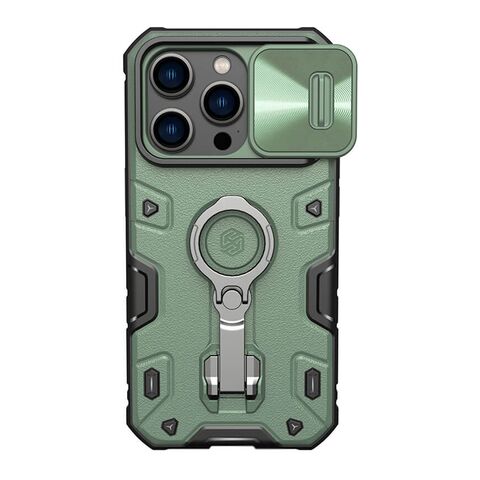 Zastitna futrola Nillkin Cam Shield Armor Pro - iPhone 14 Pro (6.1) zelena (MS).