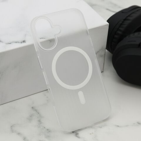 Zastitna futrola MagSafe HARMONY - iphone 16 (6.1) bela (MS).