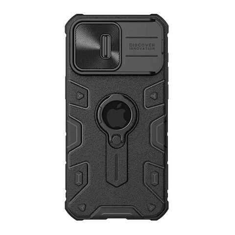Zastitna futrola Nillkin Cam Shield Armor Pro - iPhone 15 Pro (6.1) crna (MS).
