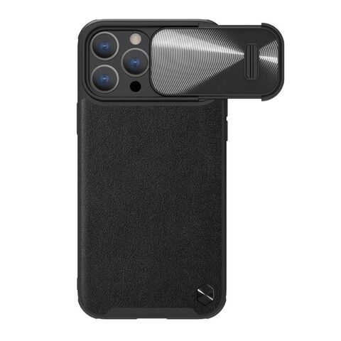 Zastitna futrola Nillkin Cam Shield Leather S - iPhone 14 Pro (6.1) crna (MS).