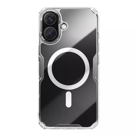 Zastitna futrola NILLKIN Nature Pro Magnetic - iphone 16 (6.1) bela (MS).