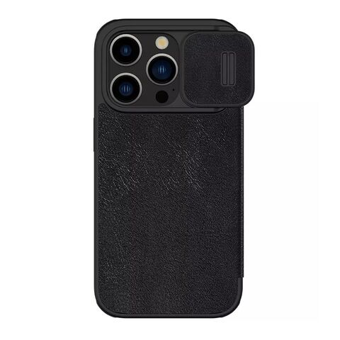Zastitna futrola NILLKIN QIN PRO - iPhone 15 Pro Max (6.7) crna (MS).