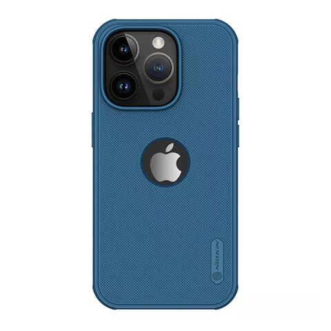 Zastitna futrola Nillkin Super Frost Pro - iPhone 15 Pro (6.1) plava (logo cut) (MS).