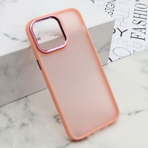 Zastitna futrola SHINING CAMERA - iPhone 14 Pro Max (6.7) roze (MS).