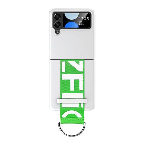 Zastitna futrola RING WRAP - Samsung F721B Samsung F721 Galaxy Z Flip 4 bela (MS).