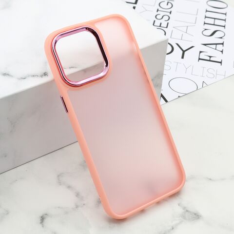 Zastitna futrola SHINING CAMERA - iPhone 15 Pro Max (6.7) roze (MS).