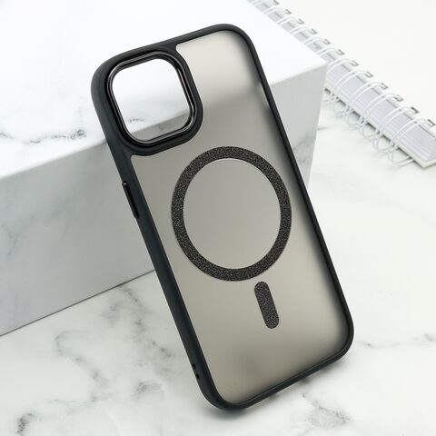 Zastitna futrola SHINING MAGSAFE - iPhone 15 crna (MS).