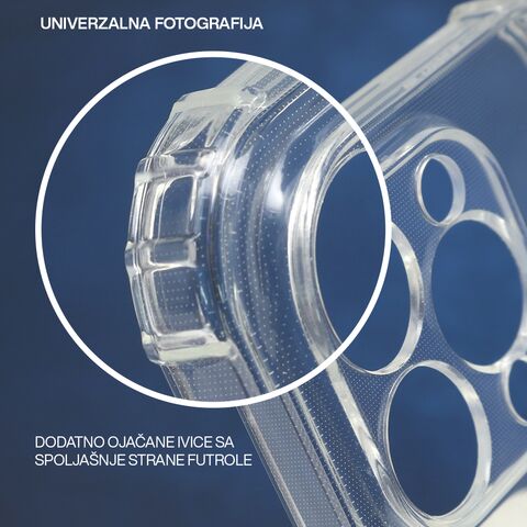 Zastitna silikonska futrola CRASHPROOF - Samsung S911B Galaxy S23 providna (MS).