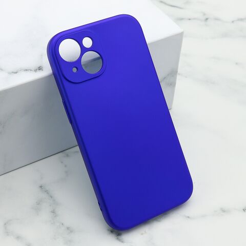 Zastitna futrola Soft Silicone - iPhone 15 plava (MS).