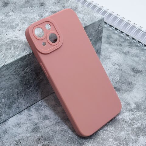 Zastitna silikonska futrola Pro Camera - iPhone 14 (6.1) roze (MS).
