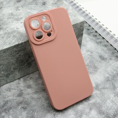 Zastitna silikonska futrola Pro Camera - iPhone 15 Pro Max (6.7) roze (MS).