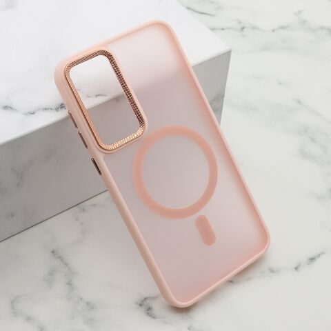 Zastitna futrola SILKY MAGSAFE II - Samsung A556 Galaxy A55 5G roze (MS).