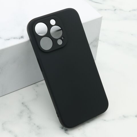 Zastitna futrola Soft Silicone - iPhone 15 Pro (6.1) crna (MS).