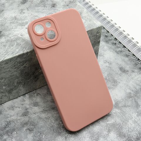 Zastitna silikonska futrola Pro Camera - iPhone 15 Plus roze (MS).