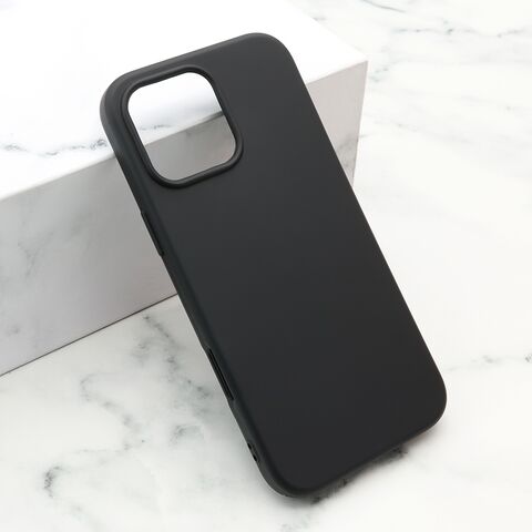 Zastitna futrola Soft Silicone - iPhone 16 Pro Max (6.9) crna (MS).