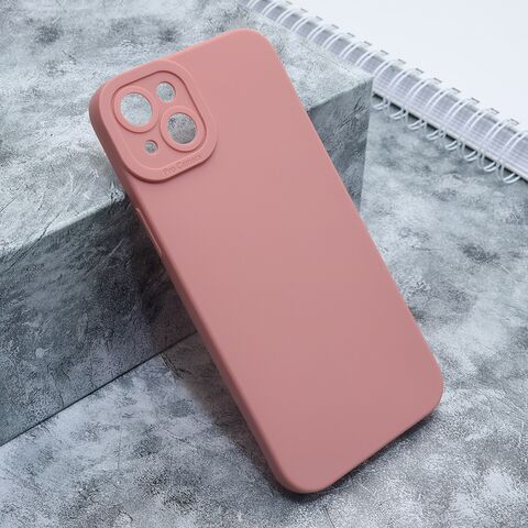 Zastitna silikonska futrola Pro Camera - iPhone 14 Plus (6.7) roze (MS).