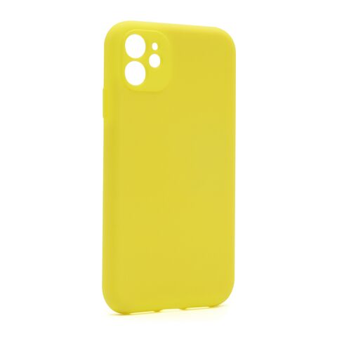 Zastitna futrola Soft Silicone - iPhone 11 (6.1) zuta (MS).