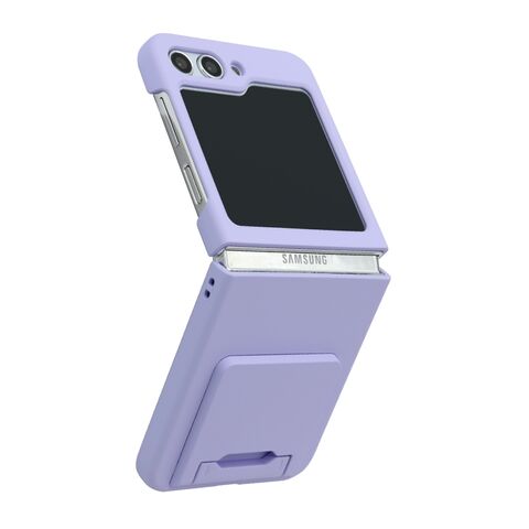 Zastitna futrola SMOOTH HOLDER - Samsung F731B Galaxy Z Flip 5 5G ljubicasta (MS).