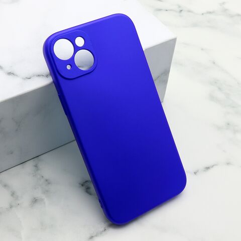 Zastitna futrola Soft Silicone - iPhone 15 Plus plava (MS).