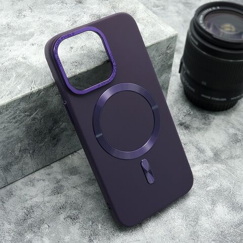 Zastitna futrola TRUE COLOR MAGSAFE - iPhone 13 Pro (6.1) ljubicasta (MS).