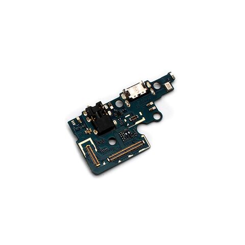 Konektor punjenja sa plocicom - Samsung A705 Galaxy A70 + Slusalica (handsfree) (MS).