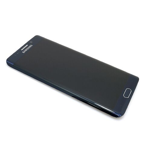 LCD ekran (displej) - Samsung G928 Galaxy S6 Edge Plus + Touch screen + okvir crni Full ORG EU (GH97-17819B) (MS).