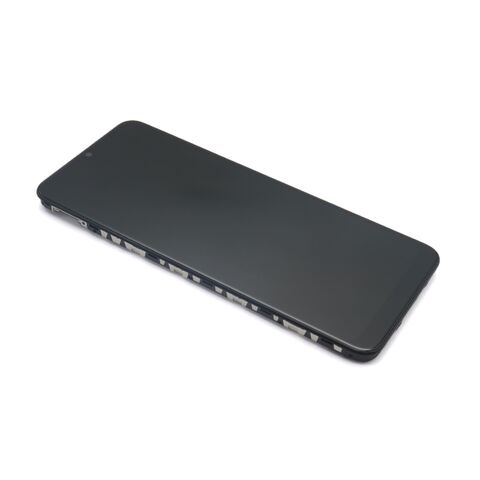 LCD ekran (displej) - Samsung A037 Galaxy A03s 2021 + Touch screen + okvir crni (161mm-zuti flet) EU CODE Full ORG EU (GH81-21232A) (MS).