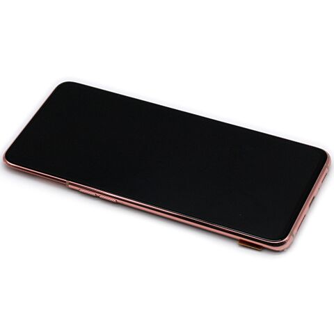 LCD ekran (displej) - Samsung A805 Galaxy A80 2019 + Touch screen + okvir gold Full ORG EU (GH82-20348C/20390C/20368C) (MS).