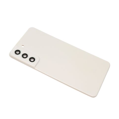Poklopac baterije - Samsung G990 Galaxy S21 FE sa staklom kamere beli (NO LOGO) (MS).