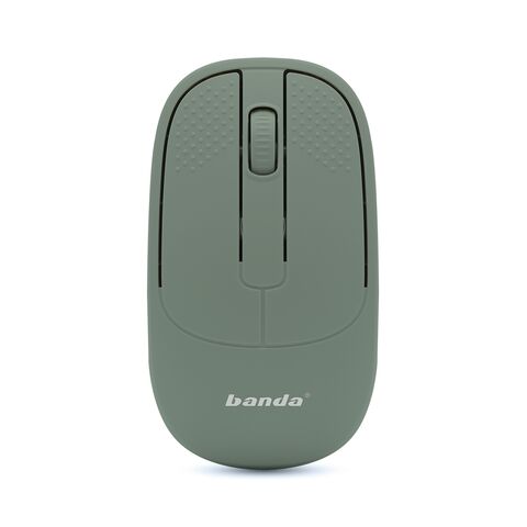 Mis kancelarijski bezicni BANDA M60 sivi (MS).