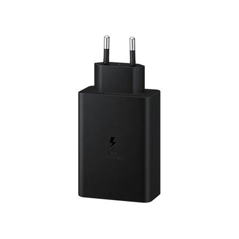 Samsung kucni punjac 65W 2xUSB + Type C EP-T6530-NBE crni FULL ORG (MS).