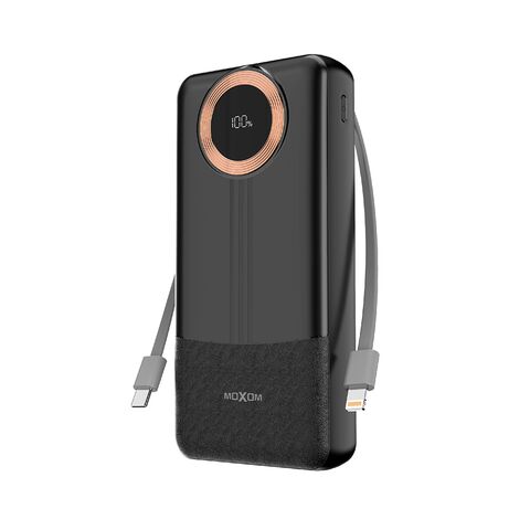 Back Up baterija (univerzalna) moxom MX-PB139 fast 20000mAh QC22.5W+ PD20W 2.4A crni (MS).