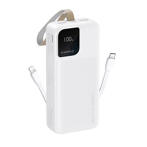 Back Up baterija (univerzalna) Remax Rellaen Series RPP-659 2.4A 30000mAh beli (MS).