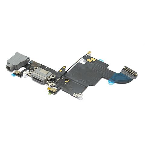 Flet kabl - Iphone 6S sa konektorom punjenja i Slusalica (handsfree) crni (MS).