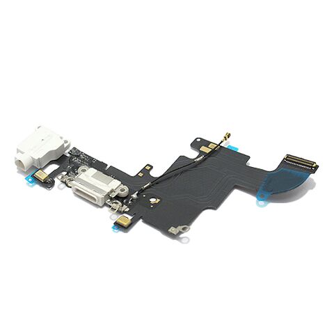 Flet kabl - Iphone 6S sa konektorom punjenja i Slusalica (handsfree) beli (MS).
